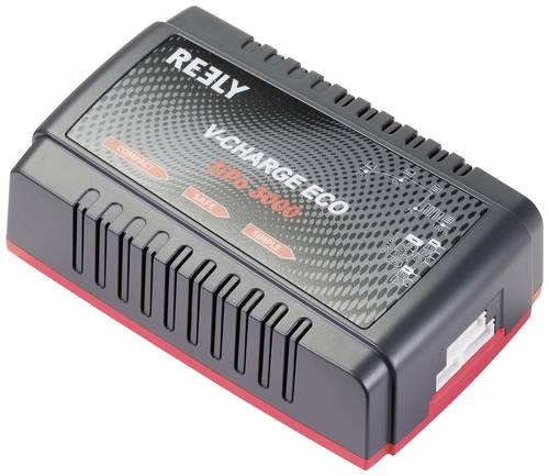 Reely V-CHARGE ECO LiPo 3000 Modellbau-Ladegerät 230V 3A LiPo von Reely