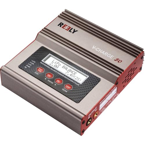 Reely V-Charge 50 Modellbau-Multifunktionsladegerät 12 V, 230 V 7 A LiIon, LiFePO, LiPo, NiCd, NiMH, Blei Reely V-Charge 50 Modellbau-Multifunktionsladegerät 12 V, 230 V 7 A LiIon, LiFePO, LiPo, NiCd, NiMH, Blei von Reely