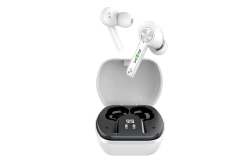 Reem Buds Bluetooth Kopfhörer, Kopfhörer Kabellos Bluetooth 5.1, In Ear Kopfhörer Bluetooth, IP5 Wasserdicht Wireless Kopfhörer mit Mikrofon, 36H Laufzeit Earbuds, Digitale LED-Anzeige Ohrhörer von Reem