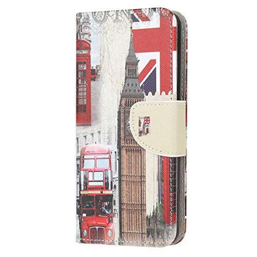 Handyhüllen Kompatibel mit Samsung Galaxy A04S Hülle, Samsung A04S Klapphülle Kunstleder Tasche Flip Case Cover Standfunktion Schutzhülle, Big Ben von Reevermap