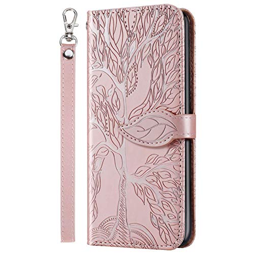 Reevermap Klapphülle für Samsung Galaxy A54 5G Hülle Premium PU Leder Schutzhülle Flip Fiolo Case Brieftasche mit Tasche Magnetschnalle Protective Handyhülle für Samsung A54 5G, Rosé Gold Reevermap Klapphülle für Samsung Galaxy A54 5G Hülle Premium PU Leder Schutzhülle Flip Fiolo Case Brieftasche mit Tasche Magnetschnalle Protective Handyhülle für Samsung A54 5G, Rosé Gold von Reevermap