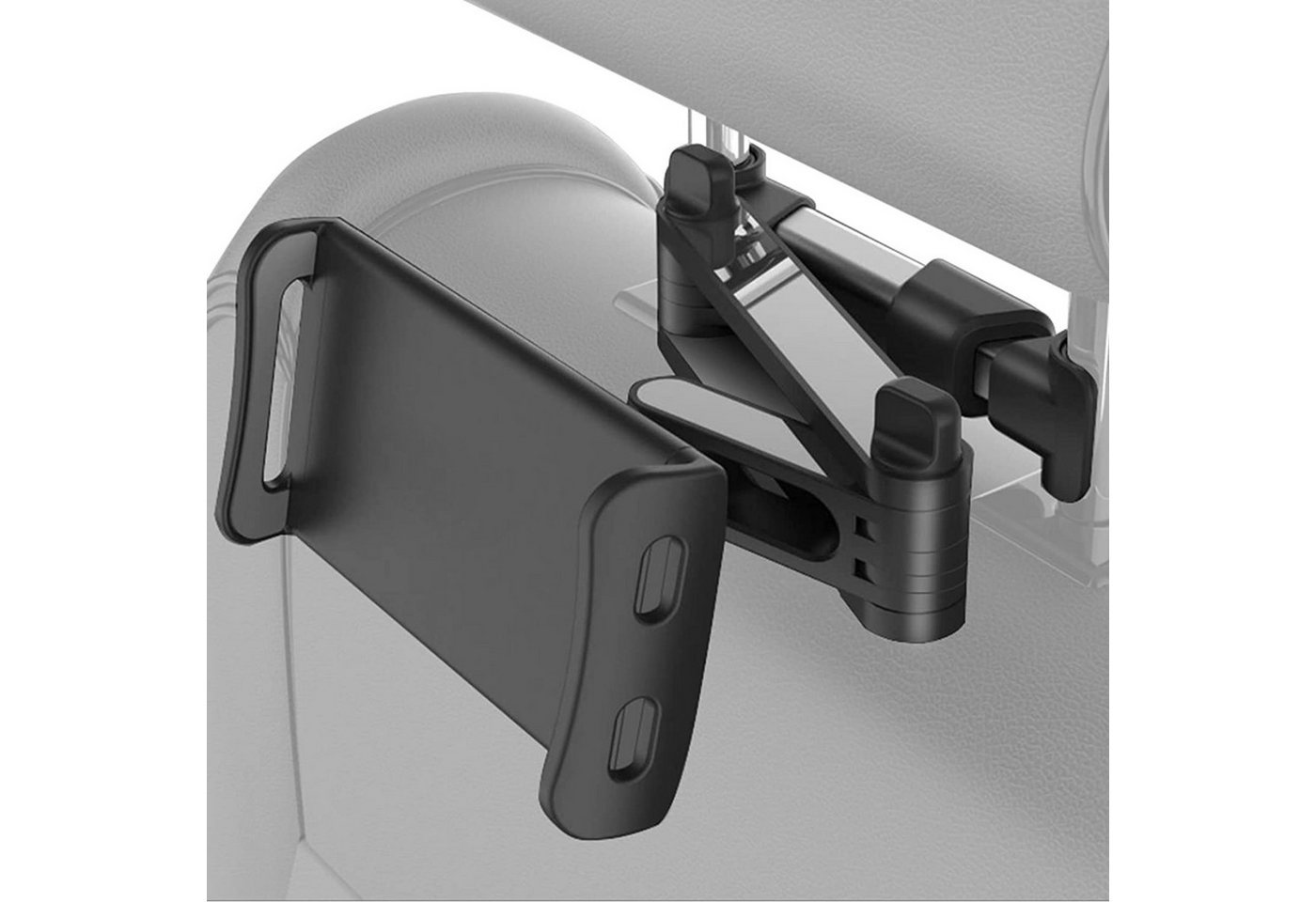 Refined Living Ausziehbare KFZ-Kopfstützen Halterung um 360 ° drehbar Halterung, (ablet-Halterung Auto, verstellbar – Kopfstützenhalterung für Tablets, für 4,4-11 Zoll Geräte, Kopfstütze KFZ Halterung Universal) Refined Living Ausziehbare KFZ-Kopfstützen Halterung um 360 ° drehbar Halterung, (ablet-Halterung Auto, verstellbar – Kopfstützenhalterung für Tablets, für 4,4-11 Zoll Geräte, Kopfstütze KFZ Halterung Universal) von Refined Living
