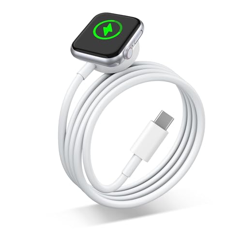 USB C Ladekabel für Apple Watch –Refined Living- 1M Charging Kabel Tragbare Ladestation für iWatch von Refined Living