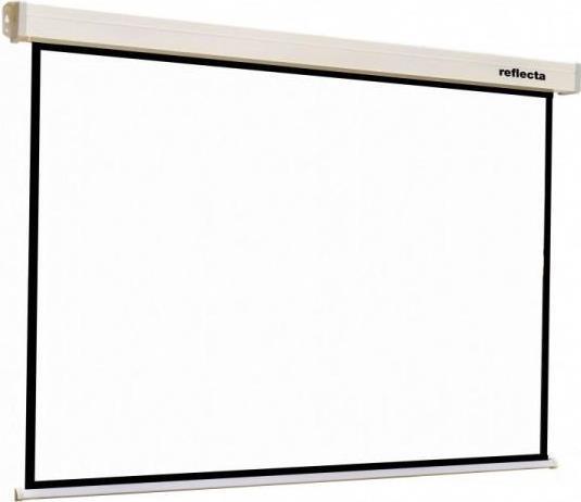 Reflecta Crystal-Line Rollo - Leinwand - Deckenmontage möglich, geeignet für Wandmontage - 254.6 cm (100) - 1:1 - Matte White (geöffnet) von Reflecta