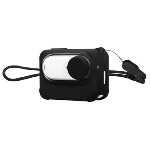 REFLEX CAMERA Weiche Silikon-Schutzhülle für Insta360 GO3 – Schwarz | stoßfest, hautfreundlich und verschleißfest mit Objektivdeckel und Umhängeband REFLEX CAMERA Weiche Silikon-Schutzhülle für Insta360 GO3 – Schwarz | stoßfest, hautfreundlich und verschleißfest mit Objektivdeckel und Umhängeband von Reflex Camera