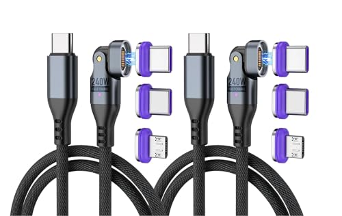 REFLEX POWER 240W 1M 3-in-1 Magnetisches USB-C-Kabel, flaches Nylongeflecht, Schnelllade-/Datenübertragungskabel, Universalkabel mit USB-C, Lightning & Micro-USB, für Smartphones, Laptops und Tablets REFLEX POWER 240W 1M 3-in-1 Magnetisches USB-C-Kabel, flaches Nylongeflecht, Schnelllade-/Datenübertragungskabel, Universalkabel mit USB-C, Lightning & Micro-USB, für Smartphones, Laptops und Tablets von Reflex Camera