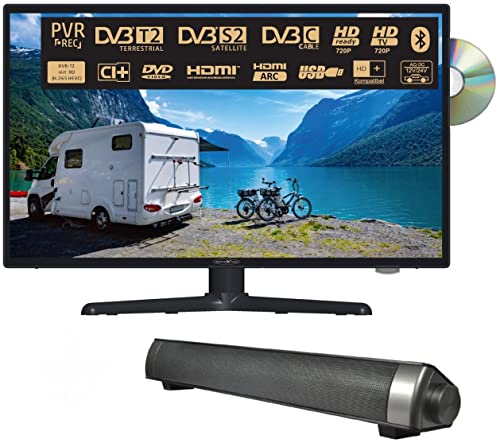 Reflexion LDDW190SB+ | DVD-Player | LED-Fernseher | 19 zoll | für Wohnmobile und Wohnwagen | 12V KFZ-Adapter| mit Soundbar | HD Auflösung | HDMI, USB, Bluetooth | erschütterungsfest Reflexion LDDW190SB+ | DVD-Player | LED-Fernseher | 19 zoll | für Wohnmobile und Wohnwagen | 12V KFZ-Adapter| mit Soundbar | HD Auflösung | HDMI, USB, Bluetooth | erschütterungsfest von Reflexion_TV