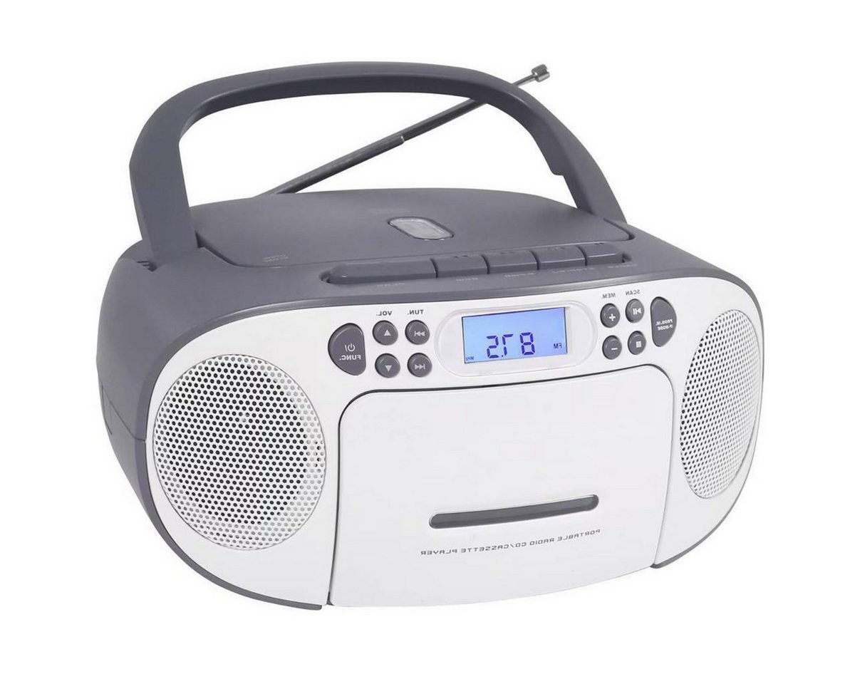 Reflexion RCR2260DAB/GR Tragbares CD/MP3-Cassetten-USB-DAB+-Stereo Radio CD-Player Reflexion RCR2260DAB/GR Tragbares CD/MP3-Cassetten-USB-DAB+-Stereo Radio CD-Player von Reflexion