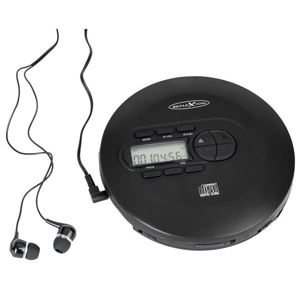 Reflexion Tragbarer CD/MP3-Player inkl. UKW-PLL Radio tragbarer CD-Player von Reflexion