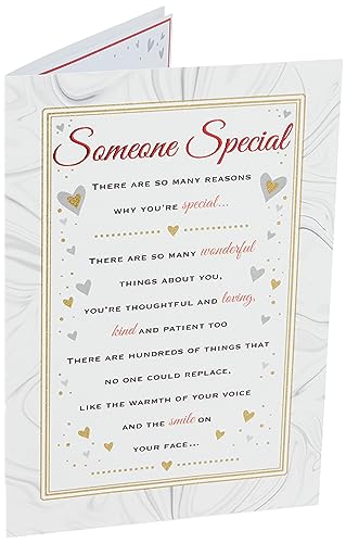 Heartfelt Wishes Sentimental Geburtstagskarte "Someone Special", 22,9 x 15,2 cm von Regal Publishing