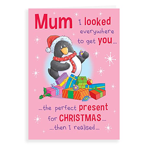 Humor Weihnachtskarte "Mum", 22,9 x 15,2 cm von Regal Publishing