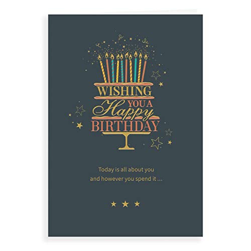 Klassische Geburtstagskarte Geburtstagskarte M – 22,9 x 15,2 cm – Regal Publishing von Regal Publishing