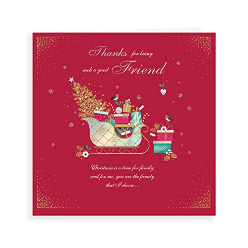 Klassische Weihnachtskarte Freund – 223 mm ² – Regal Publishing von Regal Publishing