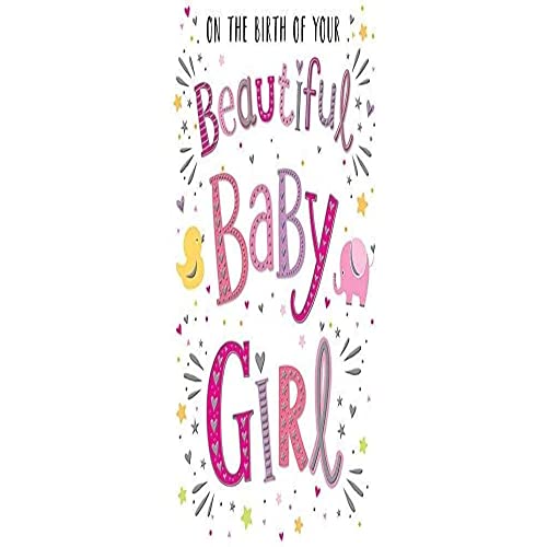 Regal Publishing Baby-Mädchen zur Geburt – 20,3 x 15,2 cm von Regal Publishing