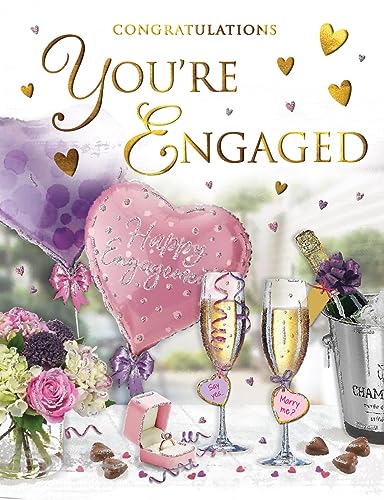 Regal Publishing Glückwunschkarte You 're Engaged – 20,3 x 15,2 cm von Regal Publishing