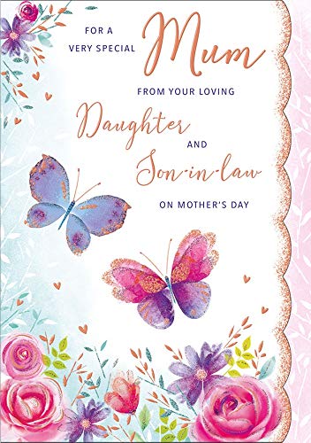 Regal Publishing Karte zum Muttertag, Aufschrift"Mum From Daughter & Sister In Law", 25,4 x 17,8 cm von Regal Publishing