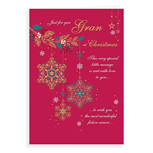 Regal Publishing Klassische Weihnachtskarte Gran, 22,9 x 15,2 cm von Regal Publishing