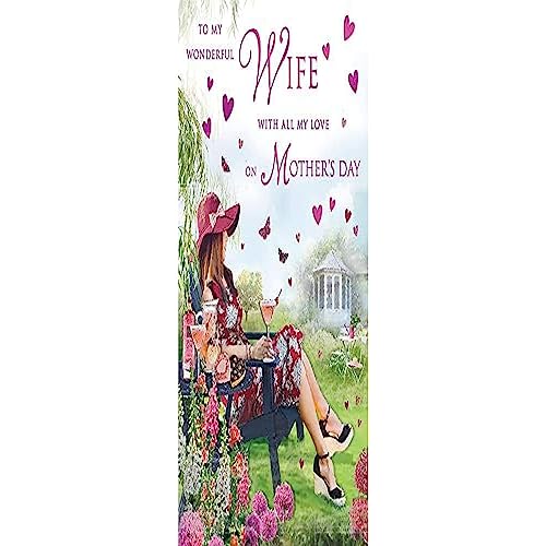 Regal Publishing Muttertagskarte für Ehefrau, 22,9 x 15,2 cm von Regal Publishing