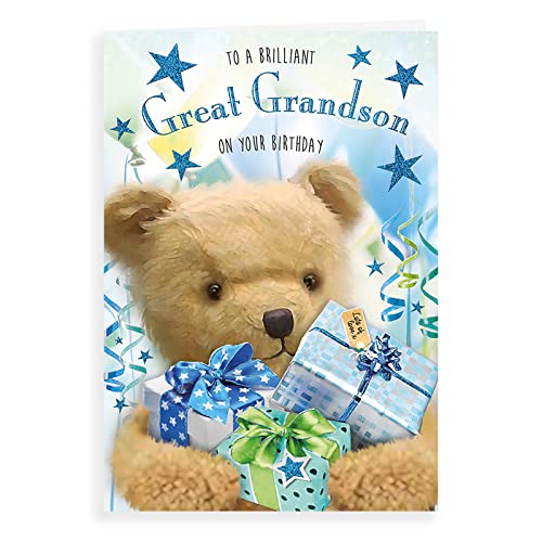 Regal Publishing Niedliche Geburtstagskarte Great Grandson, 22,9 x 15,2 cm von Regal Publishing