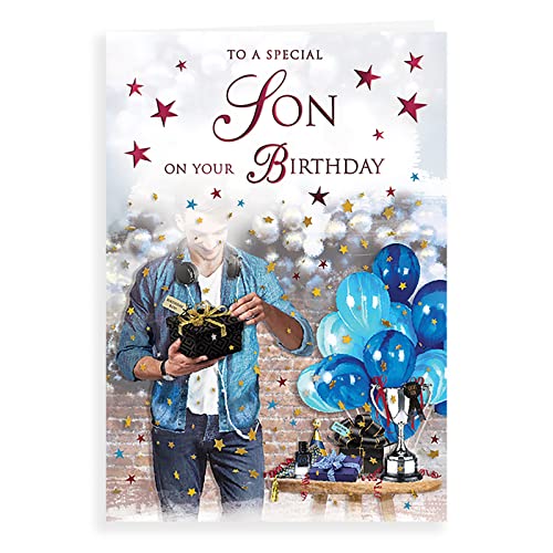 Regal Publishing Traditionelle Geburtstagskarte für den Sohn, 22,9 x 15,2 cm von Regal Publishing