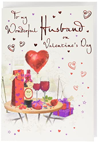 Regal Publishing Traditionelle Valentinstagskarte für Ehemann, 22,9 x 15,2 cm von Regal Publishing