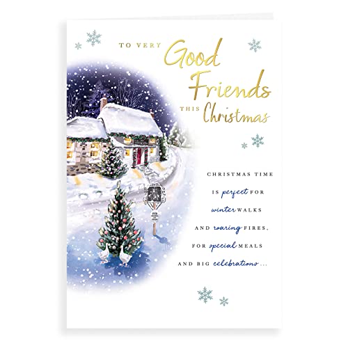 Regal Publishing Traditionelle Weihnachtskarte Friends, 22,9 x 15,2 cm von Regal Publishing