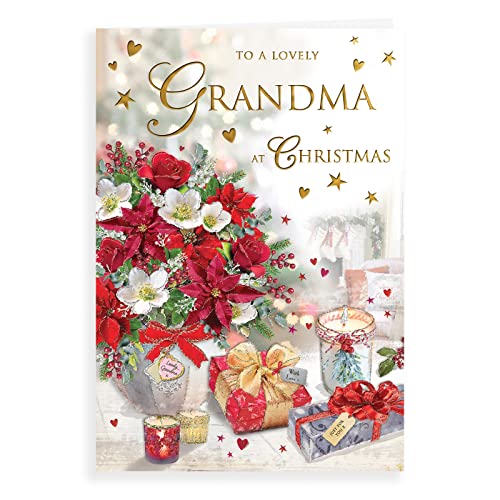 Regal Publishing Traditionelle Weihnachtskarte Grandma – 22,9 x 15,2 cm, C85407 von Regal Publishing