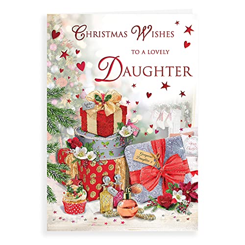 Regal Publishing Traditionelle Weihnachtskarte für Tochter, 22,9 x 15,2 cm von Regal Publishing