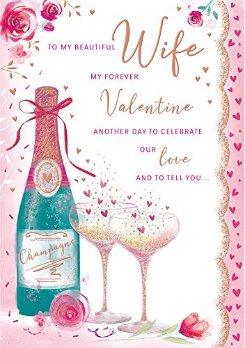 Regal Publishing Valentinstagskarte für Ehefrau, 25,4 x 17,8 cm von Regal Publishing