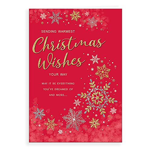 Regal Publishing Weihnachtskarte offen, 22,9 x 15,2 cm von Regal Publishing