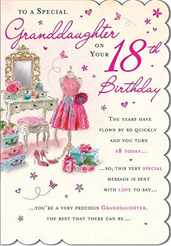 Royal Publishing Geburtstagskarte zum 18. Geburtstag, 22,9 x 15,2 cm von Regal Publishing