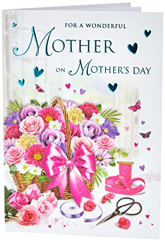 Traditionelle Muttertagskarte für Mutter – 22,9 x 15,2 cm – Regal Publishing von Regal Publishing
