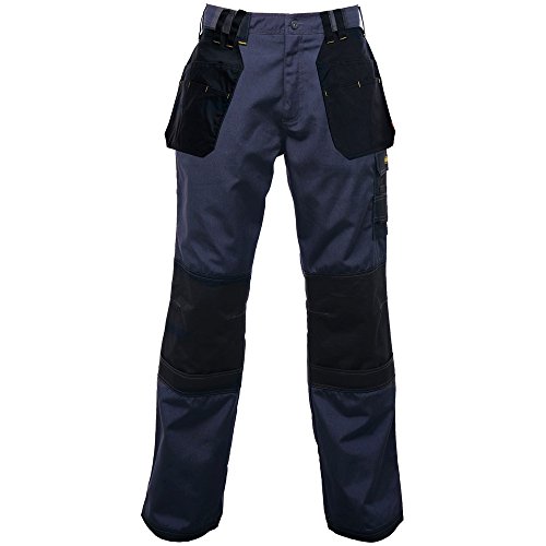 Regatta Herren Hardwear Holster Uni Workwear Hose, Blau (Navy/Schwarz), W28/L31 von Regatta