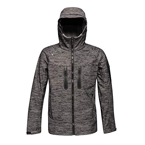 Regatta TRA6172L95J Artful Softshell-Jacke, 3-lagig, Größe XXL, Rock Grey Marl von Regatta