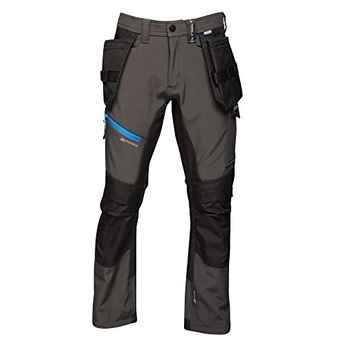 Regatta TRJ368R40611 Strategische Softshell-Hose, Größe 40 in regulärer Länge, Aschgrau von Regatta