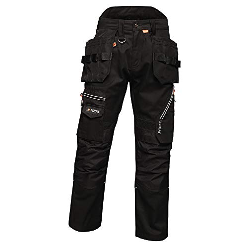 Regatta Tactical Threads Professional Execute Holster Workwear Hose, 38W, Schwarz, 1 von Regatta