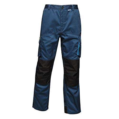 Regatta trj366r3868e heldenhaften Worker Hosen, Größe 96,5 cm Regular, Blau Flügel (12 Stück) von Regatta