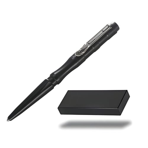 Tactical Pen, Regerly 1 Stück Taktischer Stift Taktischer Kugelschreiber Selbstverteidigungs-Stift Multitool Pen Multifunktional Glasbrecher Stift für Schreiben Emergent Tool Und Tactical Defense von Regerly