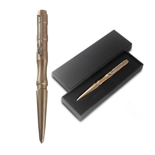 Regerly Tactical Pen, 1 Stück Taktischer Stift Taktischer Kugelschreiber Selbstverteidigungs-Stift Multitool Pen Multifunktional Glasbrecher Stift für Schreiben Emergent Tool Und Tactical Defense Regerly Tactical Pen, 1 Stück Taktischer Stift Taktischer Kugelschreiber Selbstverteidigungs-Stift Multitool Pen Multifunktional Glasbrecher Stift für Schreiben Emergent Tool Und Tactical Defense von Regerly