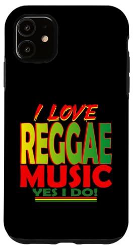 I love reggae music yes I do: Reggae Party Outfit für Frauen Hülle für iPhone 11 I love reggae music yes I do: Reggae Party Outfit für Frauen Hülle für iPhone 11 von Reggae Party Outfits Reggae Party clothing for men