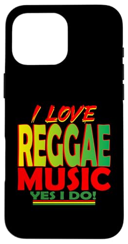 I love reggae music yes I do: Reggae Party Outfit für Frauen Hülle für iPhone 16 Pro Max I love reggae music yes I do: Reggae Party Outfit für Frauen Hülle für iPhone 16 Pro Max von Reggae Party Outfits Reggae Party clothing for men