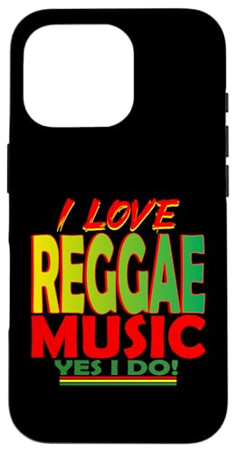 I love reggae music yes I do: Reggae Party Outfit für Frauen Hülle für iPhone 16 Pro I love reggae music yes I do: Reggae Party Outfit für Frauen Hülle für iPhone 16 Pro von Reggae Party Outfits Reggae Party clothing for men