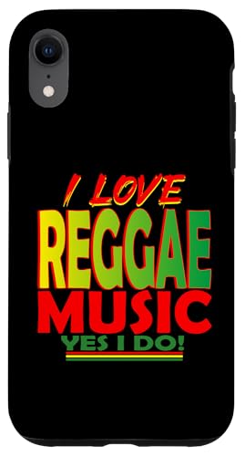I love reggae music yes I do: Reggae Party Outfit für Frauen Hülle für iPhone XR I love reggae music yes I do: Reggae Party Outfit für Frauen Hülle für iPhone XR von Reggae Party Outfits Reggae Party clothing for men
