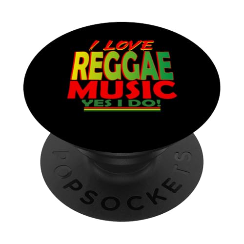 I love reggae music yes I do: Reggae Party Outfit für Frauen PopSockets Klebender PopGrip I love reggae music yes I do: Reggae Party Outfit für Frauen PopSockets Klebender PopGrip von Reggae Party Outfits Reggae Party clothing for men