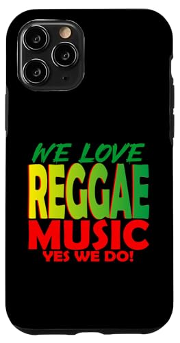 Wir lieben Reggae-Musik, ja, wir tun es: Reggae-Party-Outfit für Damen Hülle für iPhone 11 Pro Wir lieben Reggae-Musik, ja, wir tun es: Reggae-Party-Outfit für Damen Hülle für iPhone 11 Pro von Reggae Party Outfits Reggae Party clothing for men