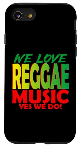 Wir lieben Reggae-Musik, ja, wir tun es: Reggae-Party-Outfit für Damen Hülle für iPhone SE (2020) / 7 / 8 von Reggae Party Outfits Reggae Party clothing for men