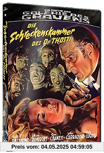 Die Schreckenskammer des Dr. Thosti - Die Rache der Galerie des Grauens 10 (+ DVD) [Blu-ray] [Limited Edition] von Reginald Le Borg