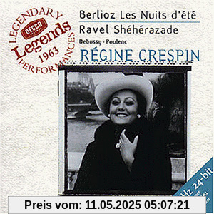 Nuits d' Ete / Sheherazade u.a. Nuits d' Ete / Sheherazade u.a. von Regine Crespin
