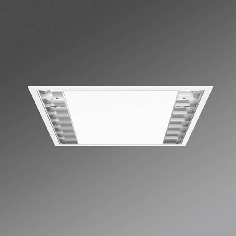 LED-Büro-Deckeneinbauleuchte UEX/625 Parabolraster von Regiolux