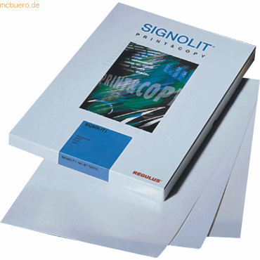 Regulus Kopierfolie Signolit SC46 A4 selbstklebend 70my VE=100 Blatt w Regulus Kopierfolie Signolit SC46 A4 selbstklebend 70my VE=100 Blatt w von Regulus